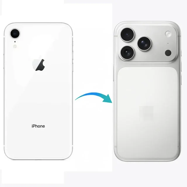 iPhone XR to iPhone 17 pro full metal body housing converter