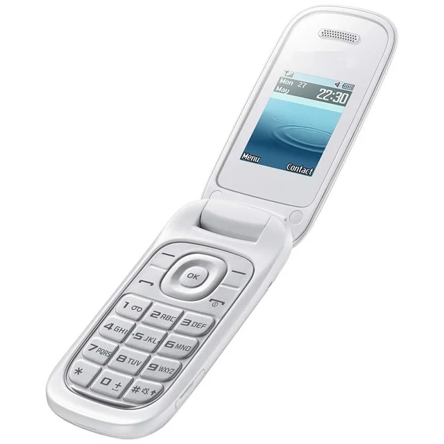 Samsung E1272 Mobile Phone Refurbished Just Like New - Gold
