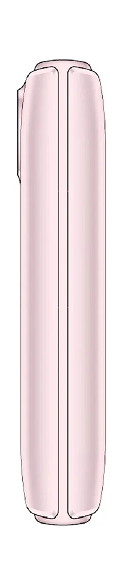 KECHAODA K10 Finger Bluetooth Phone, Single SIM, 1.68cm (0.66 inch) Display, 300mAh Battery, Wireless FM, BIS Certified (Rose Gold)