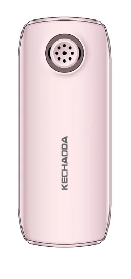 KECHAODA K10 Finger Bluetooth Phone, Single SIM, 1.68cm (0.66 inch) Display, 300mAh Battery, Wireless FM, BIS Certified (Rose Gold)