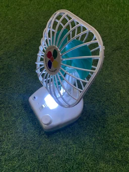 Mini table Fan Best Quality Recharchable by Minisu Random Colour (Pack of 2)