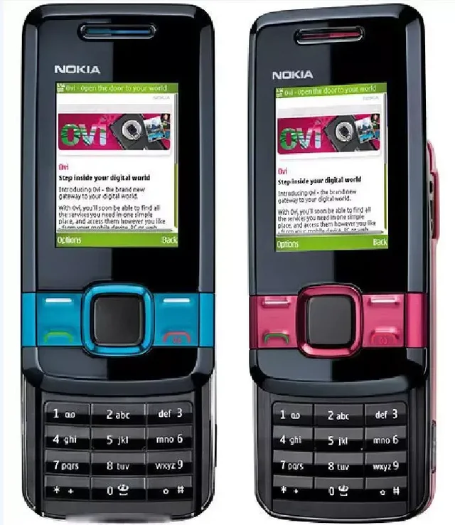 Nokia 7100 Supernova Slider Mobile Renewed 3 Month Warranty - Black