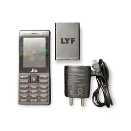 Refurbished JIO PHONE Random model 2.4 LCD 2000mAh With Charger and battery Random Model
