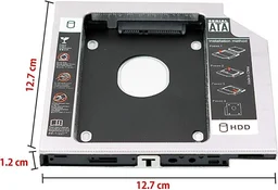 Second Hdd Caddy, Size - 12.7Mm