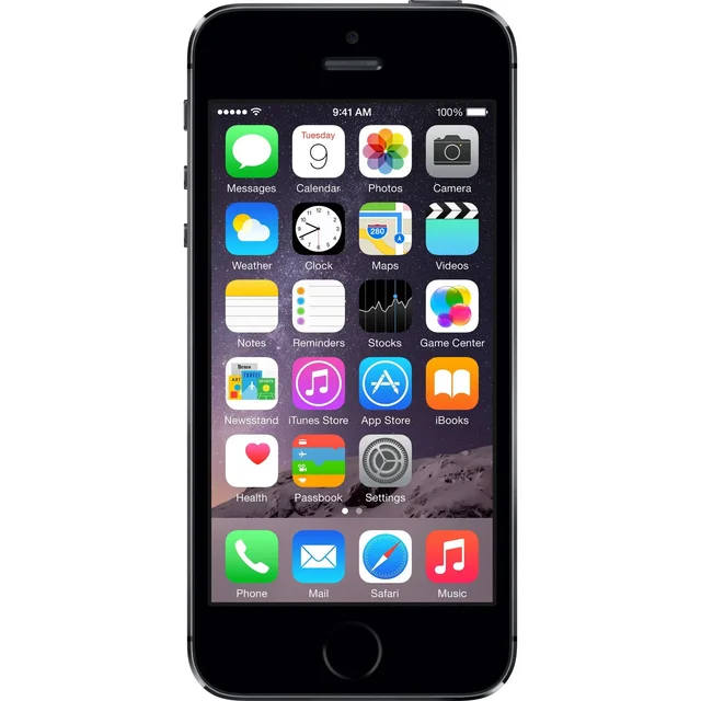 iPhone 5S Just Like New 3 Month Warranty Including All Accessories - 16GB, Space gray