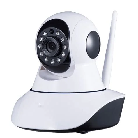 V380 Mini WiFi Wireless CCTV Home Security HD 720P IP Camera Security Camera P2P Night Vision IR Surveillance Camera(Supports up to 64gb SD Card)