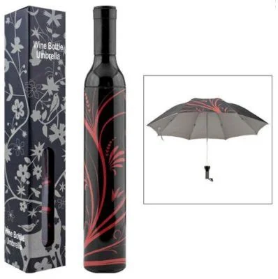 Umbrella Bottle Shape Easy to Carry Bottle Size Random Colour