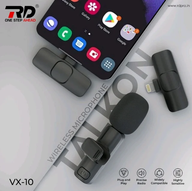 Rd Vx-10 Mic 20 Meters Of Accessible Reception 