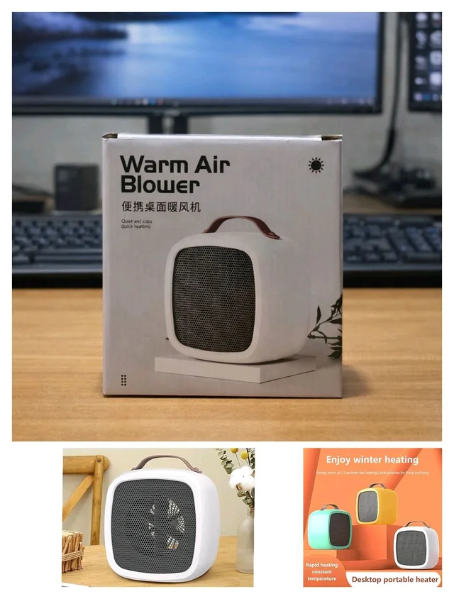New Portable Warm Air Blower (Desktop Portable Heater)