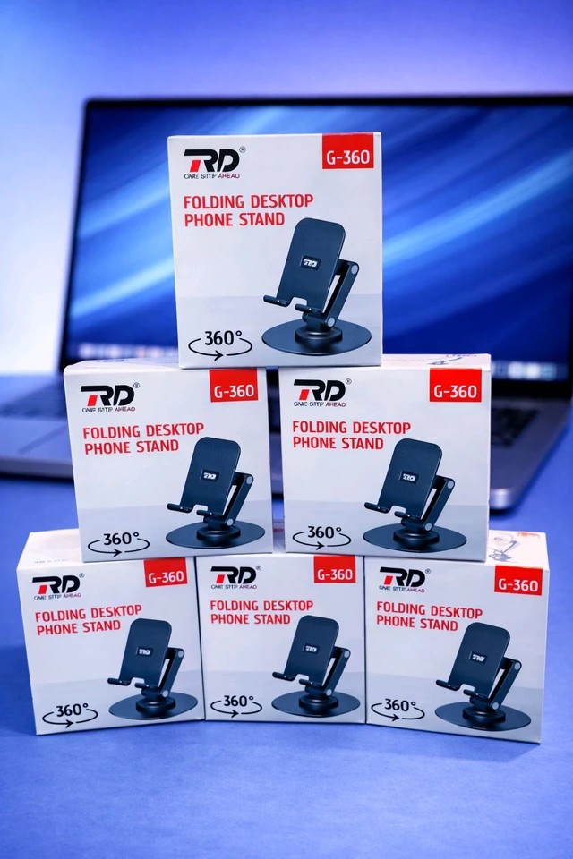 Rd-360 Folding Desktop Phone Stand 360° 