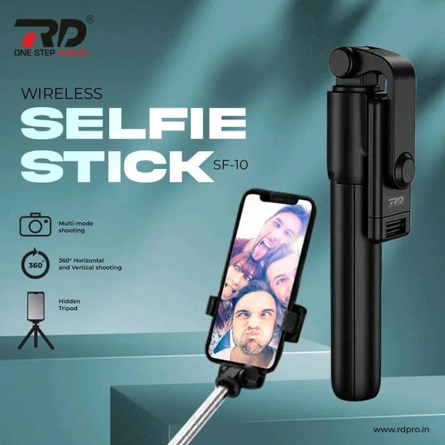 Rd Sf-10 Wireless Selfie Stick 700mm Length 