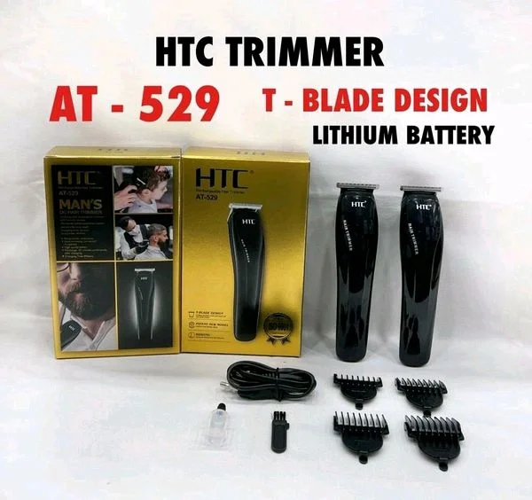 HTC AT-529 Og Heavy Premium Quality Professional Hair Trimmer (T Type Blade Design)