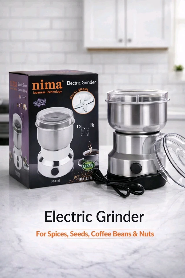 Nima Nm-8300 Electric Grinder (Orginal Quality Stainless Steel)