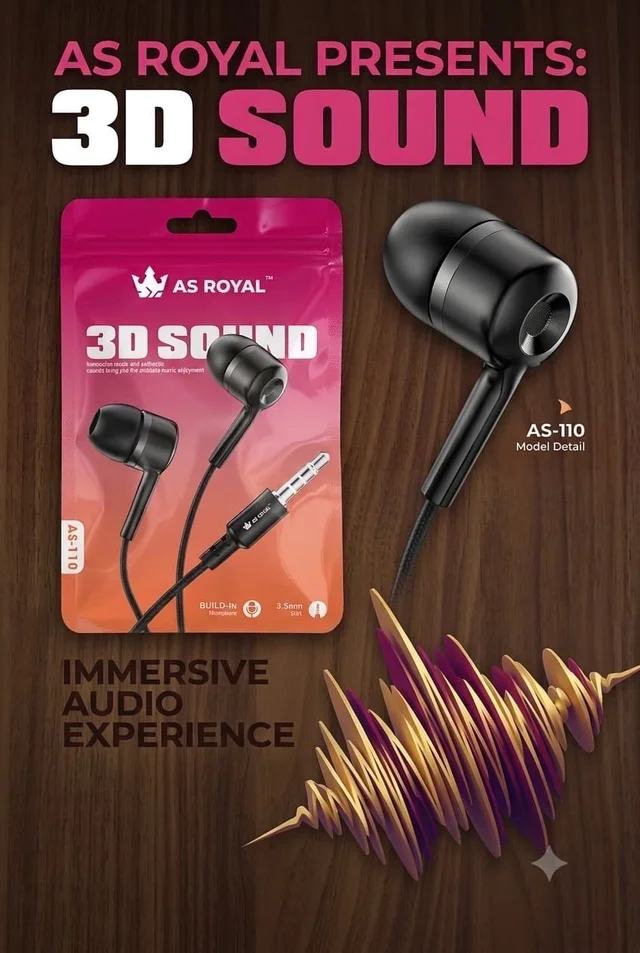 AS Royal As-110 Polly Pecking Champ Earphone
