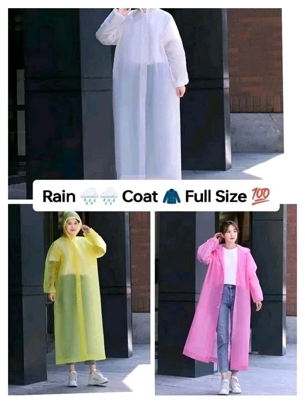 Rain 🌧️🌧️ Coat 🧥🧥 Full Size 💯 (Universal) Best Quality   