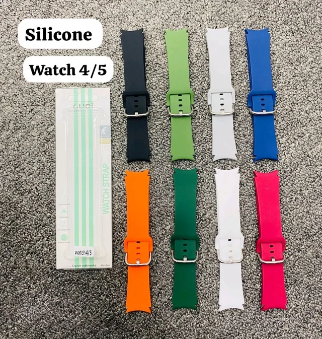 Silicone Smart Watch Strap - Watch 4/5 Compatible | Premium Sports Band