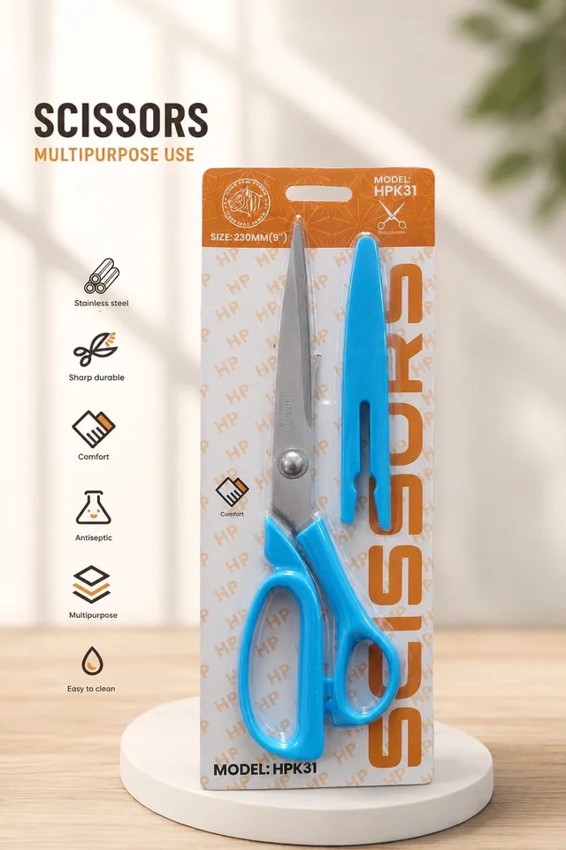 Tiger New HP-31 Professional Stainless Steel (255mm , 10") Scissors ✂️✂️ Heavy Premium Quality 