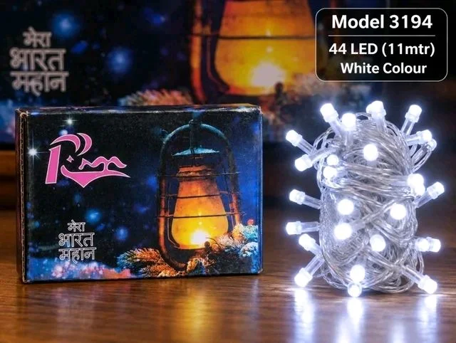 Led (3194) 44 LED String Light 11 Meter White 🤍 Decorative Fairy Lights | Home, Diwali & Decoration