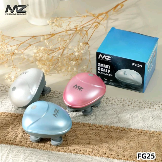 MZ New F-25 Premium Quality Scalp Head Massager (3 Different Unique Colours)
