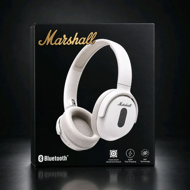 Marshall Bluetooth Wireless Headphones Beat Sound Quality 