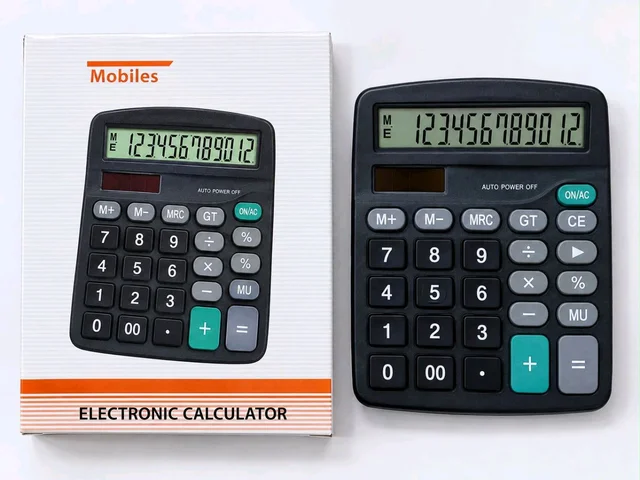 New KK-837 Electronic Calculator (12 Digit Premium Quality)