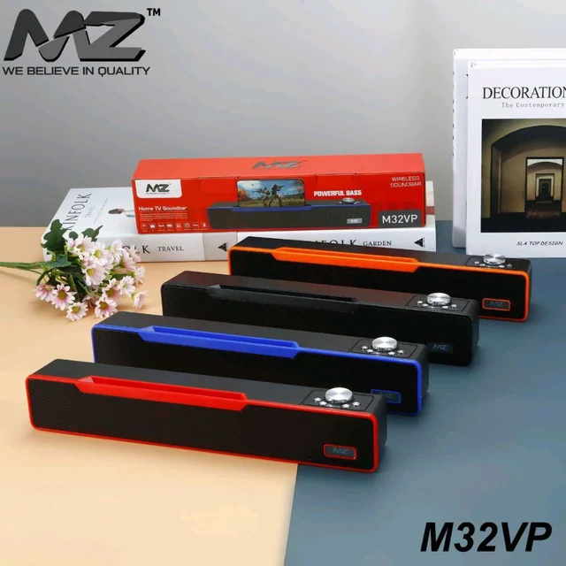 Mz New Home Tv Soundbar Mz M32 Vp Powerful Bass