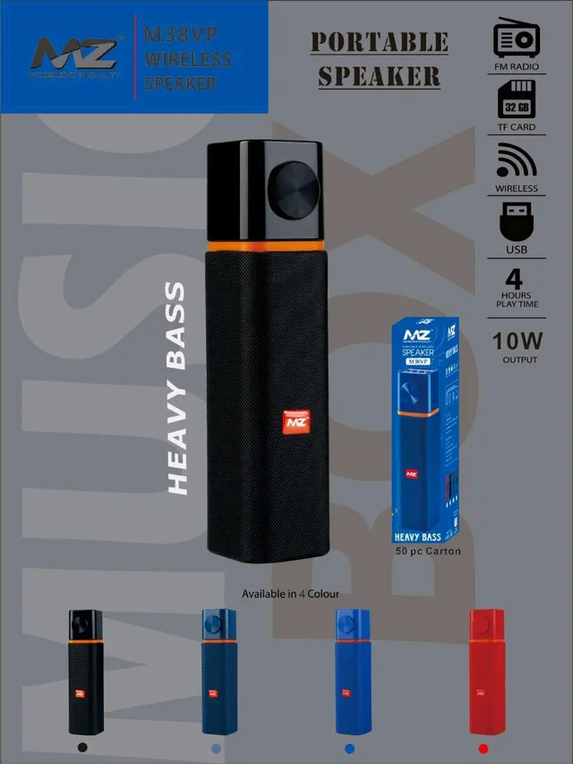 MZ M-38 VP WIRELESS SPEAKER BEST QUALITY 