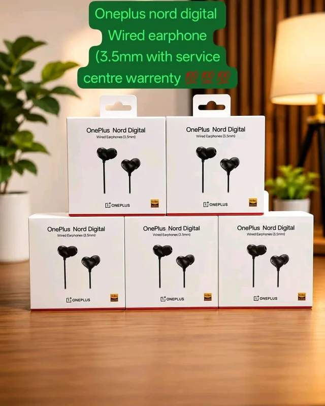 New Nord Digital 3.5MM Wired Pure Og (Different Different Serial Number)Box Pecking Earphone 