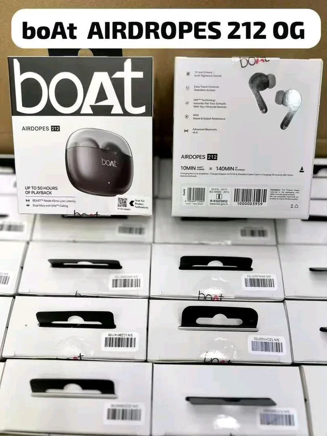 New Airdopes Og B-212 Different Different Serial Number Premium Quality Earbuds 