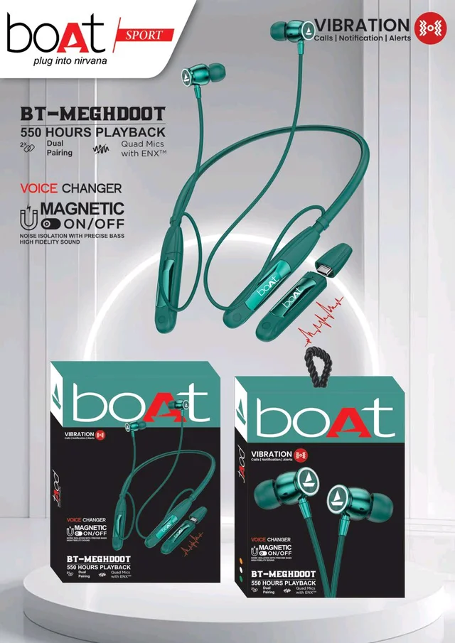  New Meghdoot Neckband Double Battery 🔋Double Box Magnetic 🧲 on off+ Voice Change & Vibration