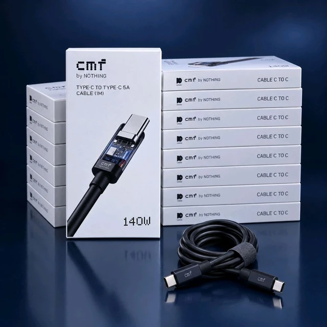CMF by NOTHING 140W Type-C to Type-C Fast Charging Cable (1 Meter) (10pcs Box)
