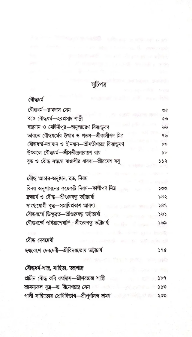 BOUDDHADHARMER ITIBRITTA | বৌদ্ধ ধর্মের ইতিবৃত্ত