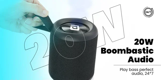 Portronics Sound Drum P 20W Bluetooth 5.3 Speaker