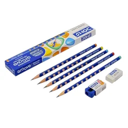 Doms Groove Super Dark HB/2 Graphite Pencils Pack of 10 Pieces