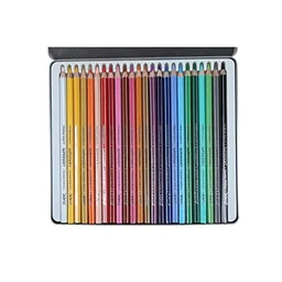 Doms Colour Pencils Flat Tin Pack 24 Shades -