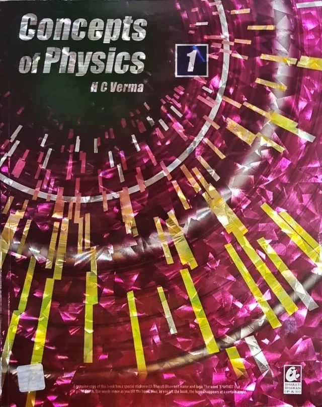 Bharati Bhawan Concepts of Physics By H.C. Verma Volume 1 & 2 With Solitons Books CBSE Examination 2023 - 24