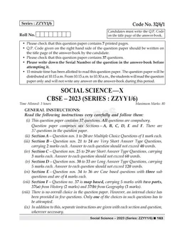 Shiv Das CBSE 2024 Exam Past 7 Year Board Papers + Sample Papers Social Science Class 10