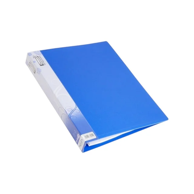 Securex A4 Size 3D Ring Binder 25mm Steel Clip 3D001 - 1 Piece, Blue
