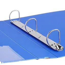 Securex A4 Size 3D Ring Binder 25mm Steel Clip 3D001 - 1 Piece, Blue