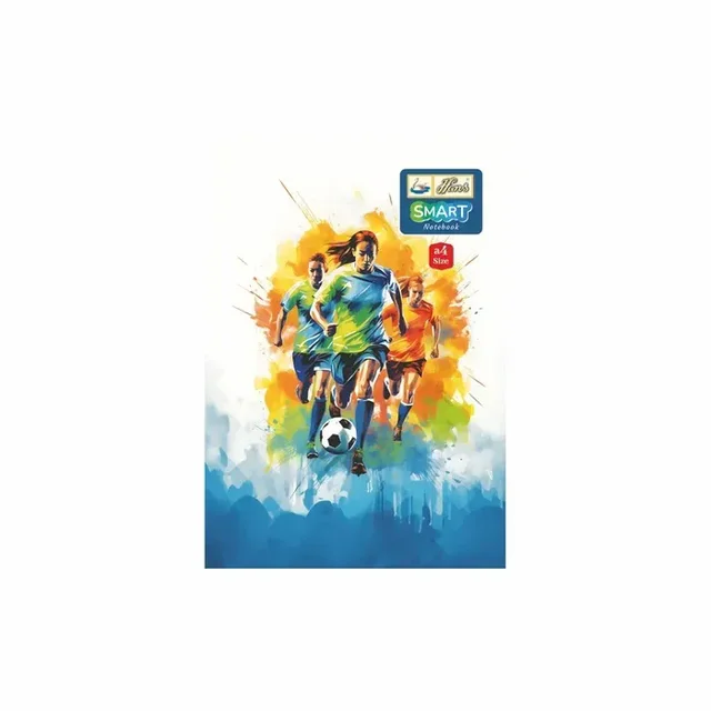 Hans Smart A4 Size Notebook Pages 320 Soft Cover Pack of 5