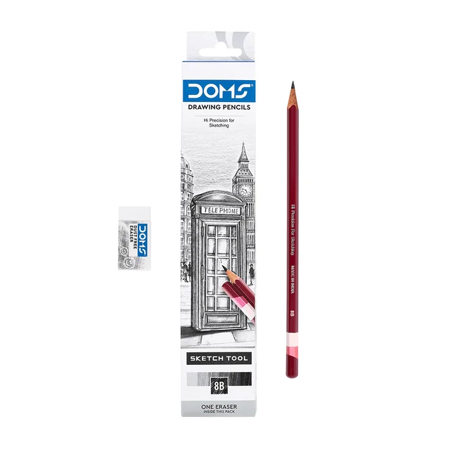 Doms Drawing & Sketching Pencils 8B