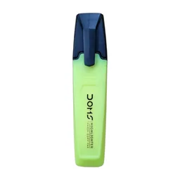 Doms 5 Highlighter Super Neon Pack of 5 Pieces - Yellow