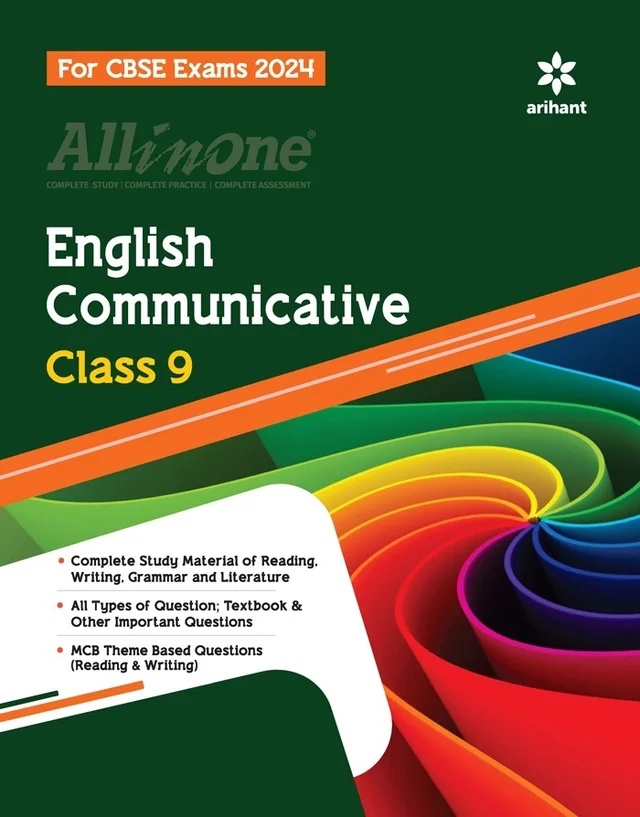 Arihant all in one English Communicative Class 9 CBSE Examination 2024 - 25
