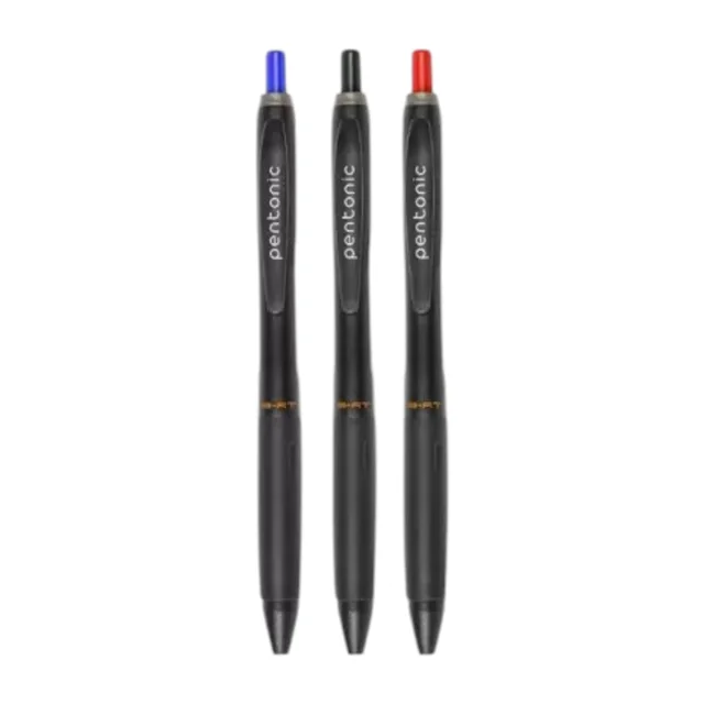 Pentonic B RT Ball Pen - 10 Pieces, Red