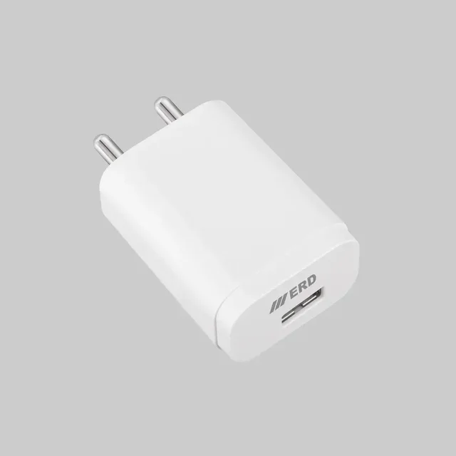 ERD USB - A Dock Charger DC 5A - 3Amp. 15W White Colour TC 204