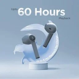 Boat Airdopes 131 Total Playback : 60 HRS. Bluetooth Truly Wireless in Ear Earbuds with Mic - Gray