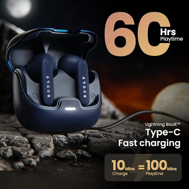Boult Audio Z40 True Wireless in Earbuds with 60H Playtime