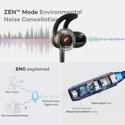 Boult Audio EQcharge Bluetooth Earphone with 32H Playtime