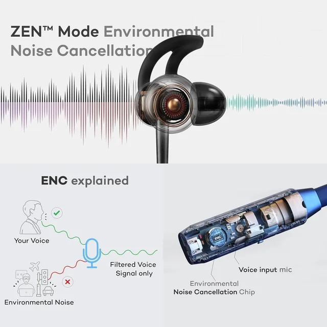 Boult Audio EQcharge Bluetooth Earphone with 32H Playtime
