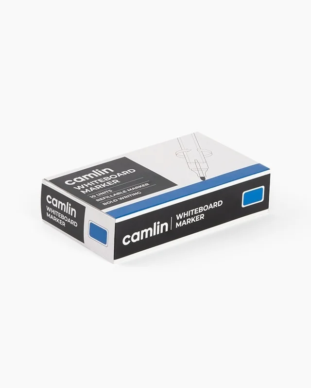 Camlin Whiteboard Marker Blue Pack of 10 Piece - Blue